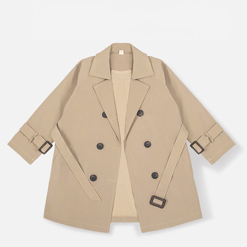 Tüdrukute jakid Tuuletõkkeriided Puuvillane 2023 Kardigan Kevad-sügis pontšo Väikelaste Tuulekindlad Lasteriided