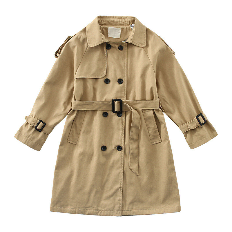 Κοριτσίστικο παλτό Αντιανεμικό σακάκι βαμβακερά ρούχα 2023 διάρκειας άνοιξης φθινόπωρο Παιδικά αντιανεμικά παιδικά ρούχα εξωτερικού χώρου