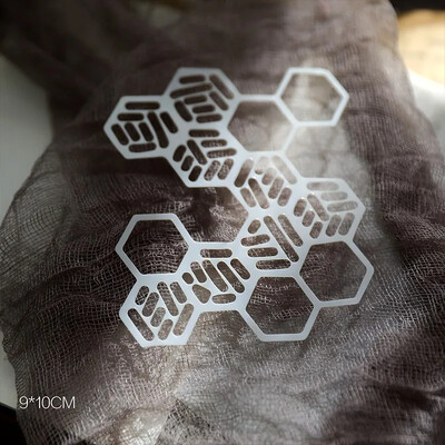 JIANWU Vintage κούφιο μοτίβο λουλουδιών Πλαστικό πρότυπο Βοήθημα ζωγραφικής Στένσιλ προτύπων για μαθητικές προμήθειες δημιουργικές DIY Χαρτικά