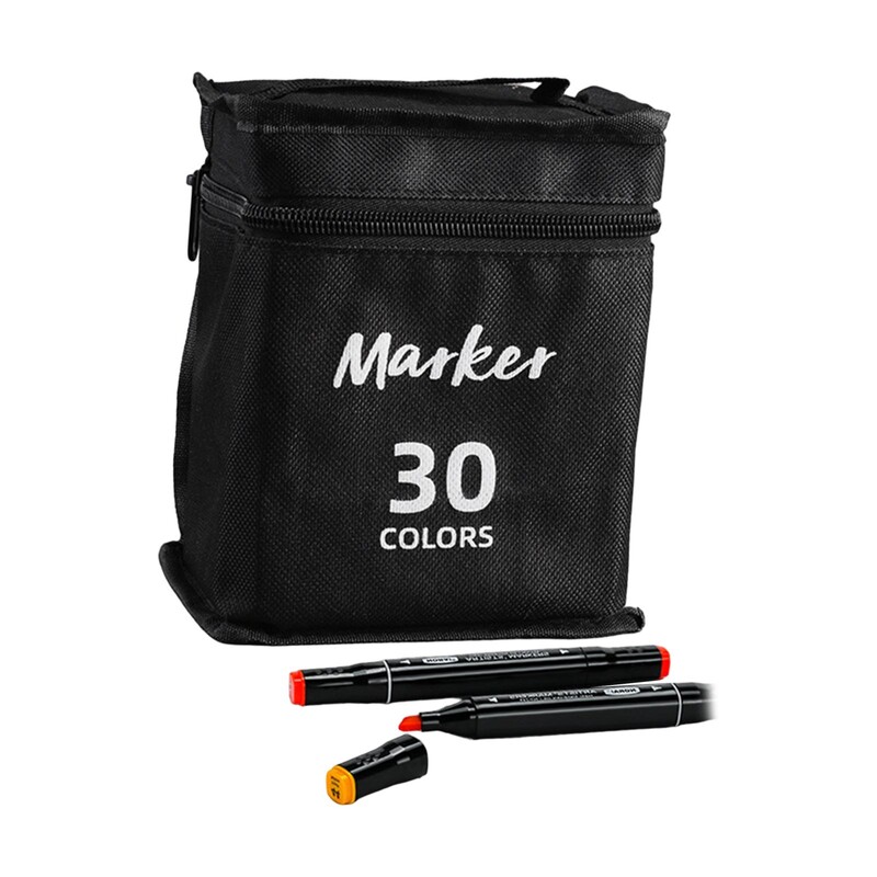 Marker Pens Jurnal Note Art Markers Ilustrație Markers Desen Sfat Pensule Colorat Kit Rechizite de Artă pentru Studenți