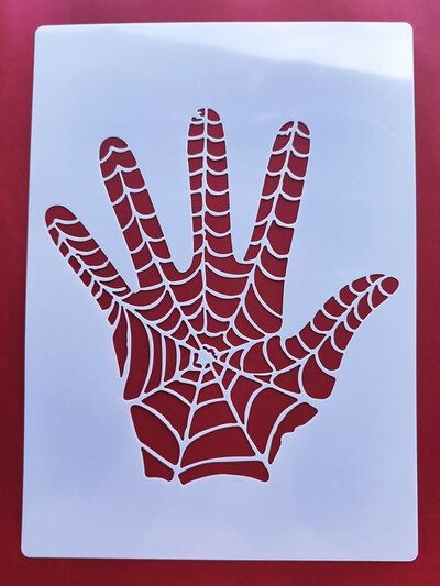 1tk 21* 29cm näomall DIY kihistusšabloonid maalimine väljalõigete album värvimine reljeefne album Dekoratiivne mall