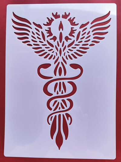 1tk 21* 29cm näomall DIY kihistusšabloonid maalimine väljalõigete album värvimine reljeefne album Dekoratiivne mall