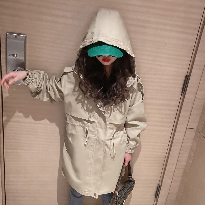 Jachetă pentru fete, jachetă antivânt, bumbac 2023, cu glugă, primăvară, toamnă, de înaltă calitate, pentru copii, îmbrăcăminte pentru copii.