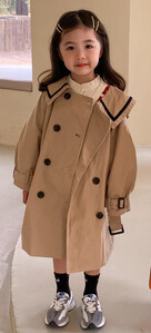 Κοριτσάκι Windbreaker Άνοιξη φθινόπωρο 2024 Νέο ακαδημαϊκό μονόχρωμο παλτό casual απλή μόδα Γλυκιά κορεάτικη ενεργή vintage χαριτωμένη άνεση