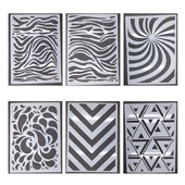 1 Buc 21*29Cm Imagini creative DIY Stratificare Șabloane Pictură de perete Album de însemnări de colorat embosare Album Șablon de card decorativ