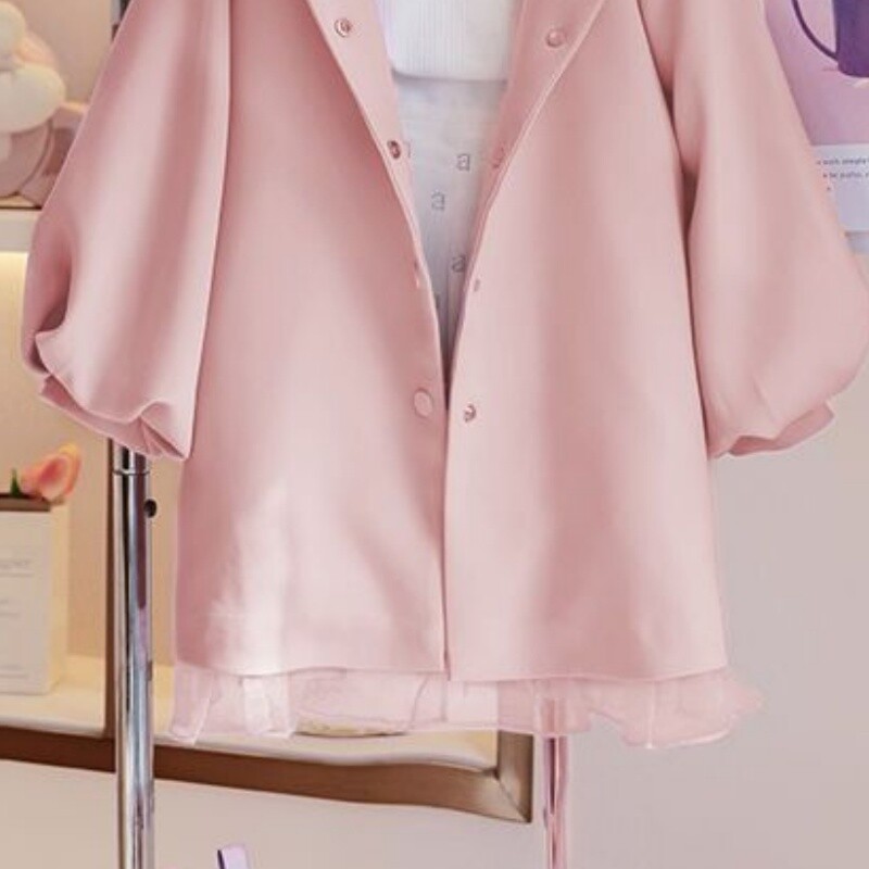 Vjetrobranski kaput za djevojčice Kaput Jakna Gornja odjeća 2024 Na zalihama Proljeće Jesen Pamuk Školska odjeća na otvorenom Tinejdžeri Dječja odjeća