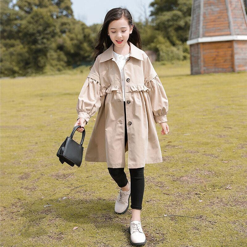 Tüdrukute jakid Tuuletõkkeriided Puuvillane 2023 Uusimad kevad-sügis kvaliteetsed laste tuulekindlad lasteriided