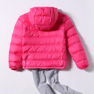 Kvaliteetsed laste talvemantlid jakidUued ülikerged kapuutsiga poistele, tüdrukutele, kaasaskantavad tuulekindlad puhvis parkad