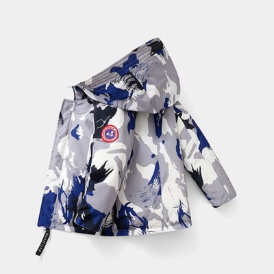 Tüdrukute puuvillane jakk jakk 2022. aasta sportlik soe pluss paksu sametist talve sügise lasteriided