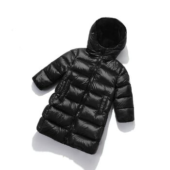 Girls Down Coat Jacket Cotton Windbreak 2023 Long Warm Thicken Χειμερινά παιδικά ρούχα -10 βαθμοί κάτω από το μηδέν