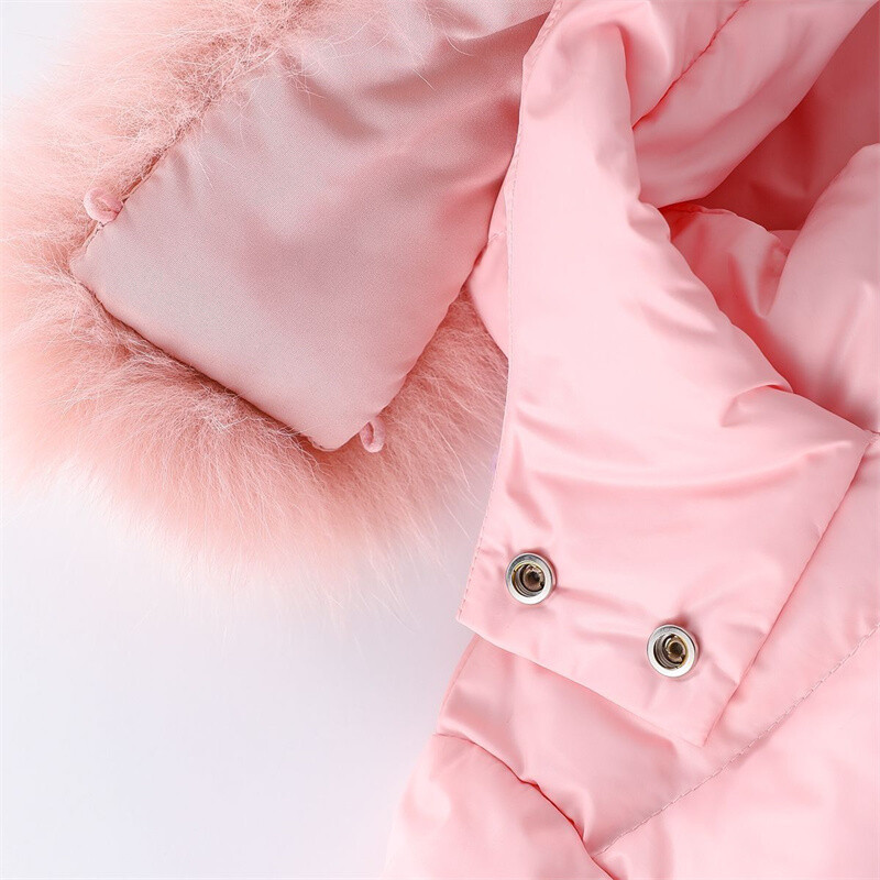 Jachetă de puf pentru fete, din bumbac, căptușeală pentru zăpadă, 2023, epocă, caldă, groasă, catifea, îmbrăcăminte de schi pentru iarnă, mărime mare, pentru copii