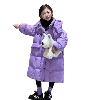 Girls Down Coat Jacket Cotton Windbreak Overcoat 2023 Lovable Warm Plus Thicken Winter Skiwear Outwear Παιδικά Ρούχα