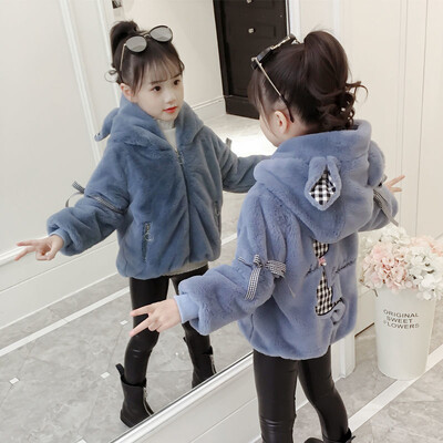 2020. nova zima Djevojčice Dječaci pamučno kamuflažni dlakasti kaput udobna slatka odjeća za bebe Dječja odjeća