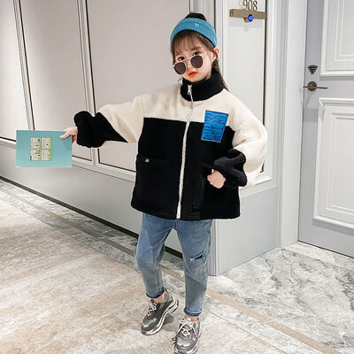 2020. nova zima Djevojčice Dječaci pamučno kamuflažni dlakasti kaput udobna slatka odjeća za bebe Dječja odjeća