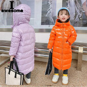 2022. aasta talvine beebi, särav sulejope, soe lasteriided, kapuutsiga, mullavärvi pikad ülerõivad, paks külmakindel mantel