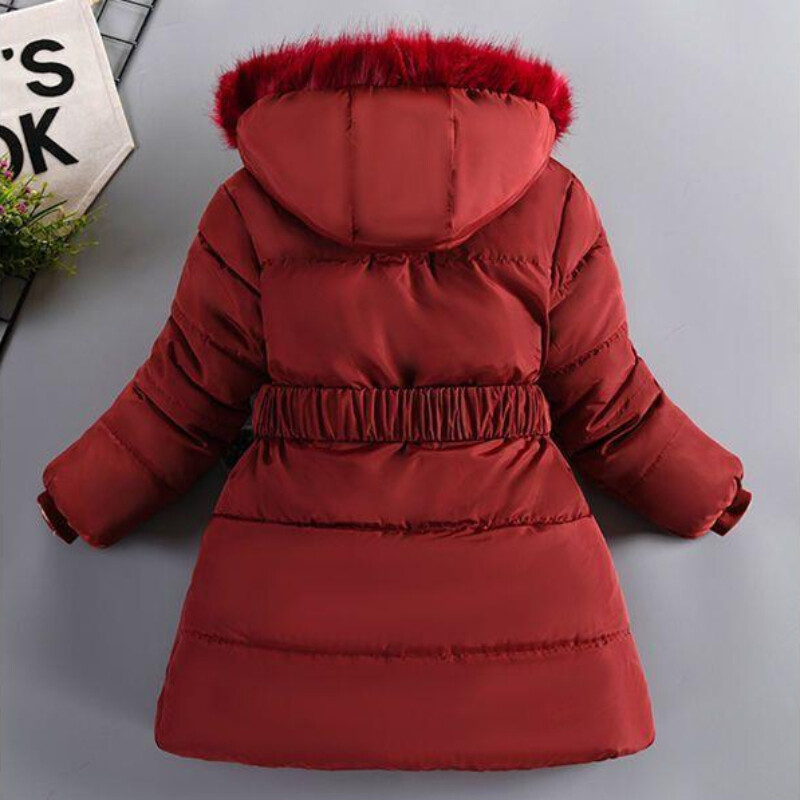 Haine de iarnă pentru fete Jachetă din bumbac îngroșată din pluș Jachete pentru copii pentru băieți Jachetă de iarnă Haine copil fetiță Куртка Для Девочки