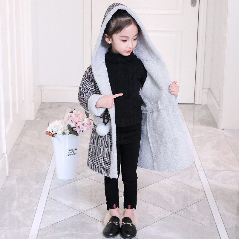 Uus kevad-sügis-talv lasteriided beebipoistele tüdrukutele joped Välisriided pehme soe mantel 4-14 aastaks