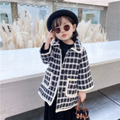 Jachetă pentru copii pentru fete pentru bebeluși, haine pentru copii din lână de miel.