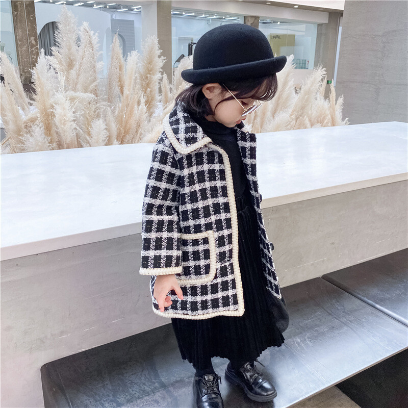 Jachetă pentru copii pentru fete pentru bebeluși, haine pentru copii din lână de miel.