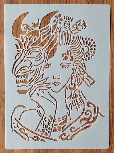 Πρότυπο Sea Lighthouse 21*29cm για ζωγραφική γραφικών DIY στένσιλ Τοιχογραφίες Λεύκωμα χρωματισμού με ανάγλυφο στένσιλ διακόσμησης άλμπουμ