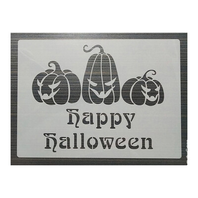 1 KOM 21*29 cm predložak za Noć vještica DIY šablone za slojeve zidne slike spomenar bojanje reljefni album predložak ukrasne kartice