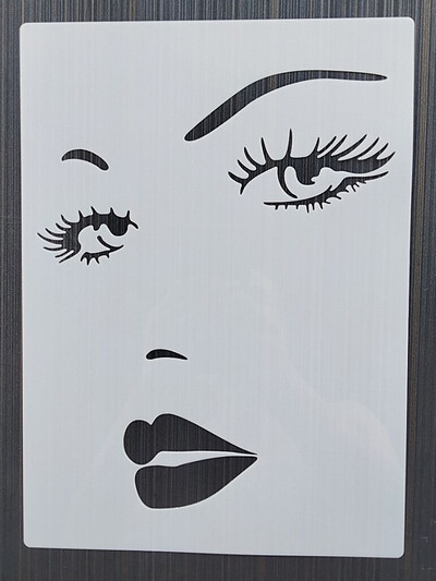 1 KOM 21*29 cm predložak za Noć vještica DIY šablone za slojeve zidne slike spomenar bojanje reljefni album predložak ukrasne kartice