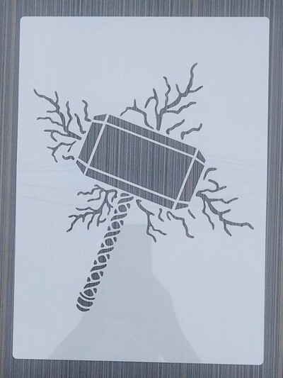 1 KOM 21*29 cm predložak za Noć vještica DIY šablone za slojeve zidne slike spomenar bojanje reljefni album predložak ukrasne kartice