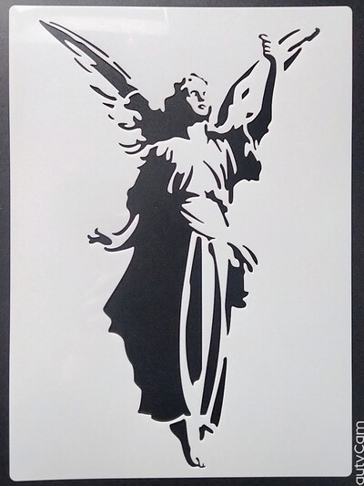 21*29Cm Fulger Reutilizabil Pentru Mobilier Pereți Pictură Decorare Stratificare Plastic DIY Colorat Reliefare Șabloane Scrapbook