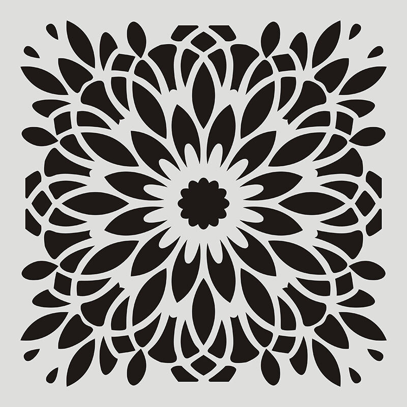 Γεωμετρικά στένσιλ Πρότυπα ζωγραφικής για Scrapbooking Έπιπλα με πλακάκια μπισκότων Διακόσμηση δαπέδου τοίχου Σχέδιο ανίχνευσης DIY προμήθειες τέχνης