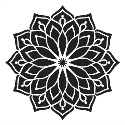 30 * 30 cm Mandala šabloon puidust lõuendile paberkangast seinte ja mööbli värvimiseks šabloon, korduvkasutatav isetegemine