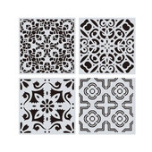 16 buc/set Șabloane Mandala Șablon de desen pentru pictură murală pentru piatră de lemn