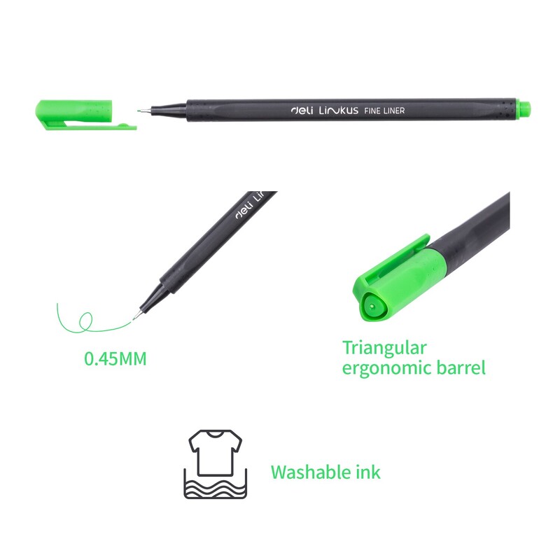 Set de căptușeală fină cu 12 culori, pixuri, pixuri, marcatori pentru schiță, cu cap dublu, benzi desenate manga, pentru schiță, desen, pictură, set de artă școlară