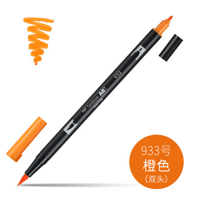 1 buc. Tombow Dragonfly ABT dublu cap perie acuarela pensula stilou incepator pictura manuala stilou colorat papetărie pentru studenți