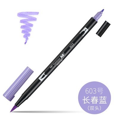 1 buc. Tombow Dragonfly ABT dublu cap perie acuarela pensula stilou incepator pictura manuala stilou colorat papetărie pentru studenți