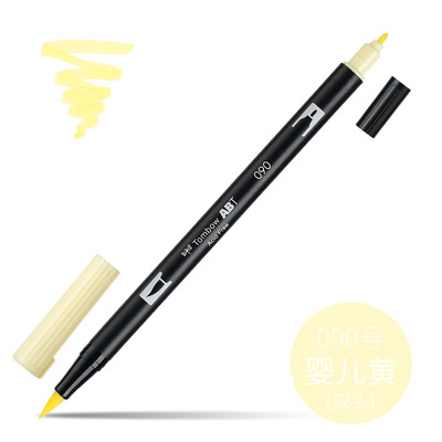 1 buc. Tombow Dragonfly ABT dublu cap perie acuarela pensula stilou incepator pictura manuala stilou colorat papetărie pentru studenți