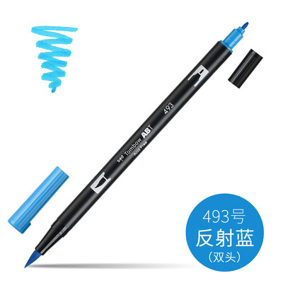 1 buc. Tombow Dragonfly ABT dublu cap perie acuarela pensula stilou incepator pictura manuala stilou colorat papetărie pentru studenți