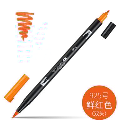 1 buc. Tombow Dragonfly ABT dublu cap perie acuarela pensula stilou incepator pictura manuala stilou colorat papetărie pentru studenți