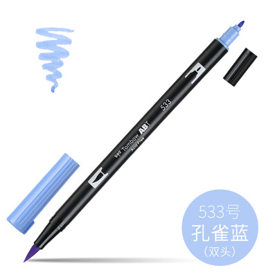 1 buc. Tombow Dragonfly ABT dublu cap perie acuarela pensula stilou incepator pictura manuala stilou colorat papetărie pentru studenți