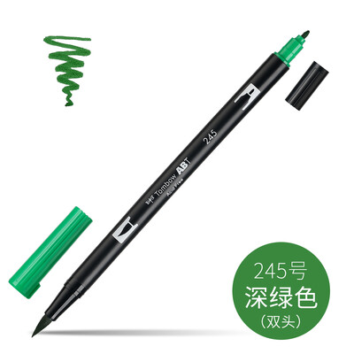 1 buc. Tombow Dragonfly ABT dublu cap perie acuarela pensula stilou incepator pictura manuala stilou colorat papetărie pentru studenți