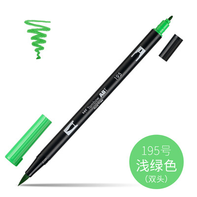 1 buc. Tombow Dragonfly ABT dublu cap perie acuarela pensula stilou incepator pictura manuala stilou colorat papetărie pentru studenți