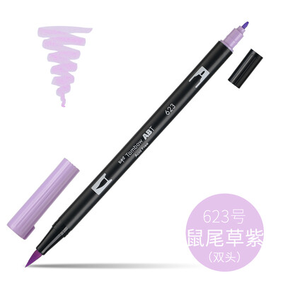 1 buc. Tombow Dragonfly ABT dublu cap perie acuarela pensula stilou incepator pictura manuala stilou colorat papetărie pentru studenți