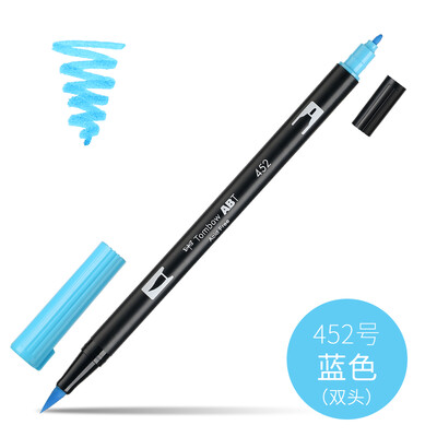 1 buc. Tombow Dragonfly ABT dublu cap perie acuarela pensula stilou incepator pictura manuala stilou colorat papetărie pentru studenți