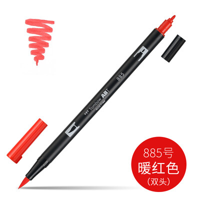 1 buc. Tombow Dragonfly ABT dublu cap perie acuarela pensula stilou incepator pictura manuala stilou colorat papetărie pentru studenți