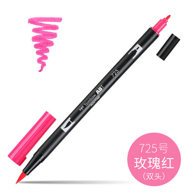 1 buc. Tombow Dragonfly ABT dublu cap perie acuarela pensula stilou incepator pictura manuala stilou colorat papetărie pentru studenți