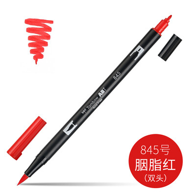 1 buc. Tombow Dragonfly ABT dublu cap perie acuarela pensula stilou incepator pictura manuala stilou colorat papetărie pentru studenți