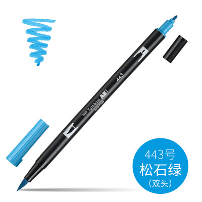 1 buc. Tombow Dragonfly ABT dublu cap perie acuarela pensula stilou incepator pictura manuala stilou colorat papetărie pentru studenți