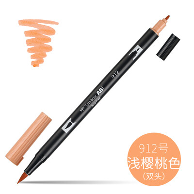 1 buc. Tombow Dragonfly ABT dublu cap perie acuarela pensula stilou incepator pictura manuala stilou colorat papetărie pentru studenți