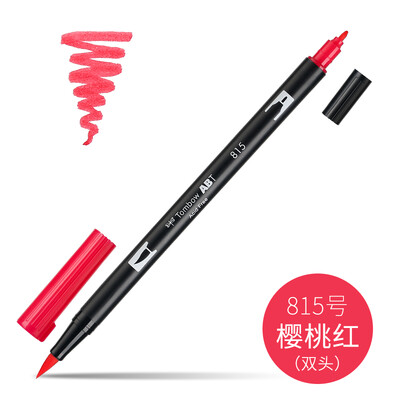 1 buc. Tombow Dragonfly ABT dublu cap perie acuarela pensula stilou incepator pictura manuala stilou colorat papetărie pentru studenți