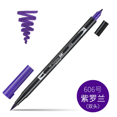 1 buc. Tombow Dragonfly ABT dublu cap perie acuarela pensula stilou incepator pictura manuala stilou colorat papetărie pentru studenți