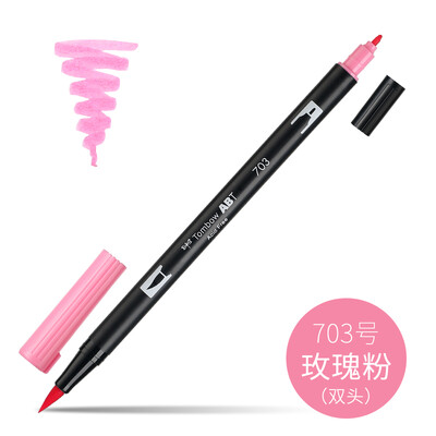 1 buc. Tombow Dragonfly ABT dublu cap perie acuarela pensula stilou incepator pictura manuala stilou colorat papetărie pentru studenți